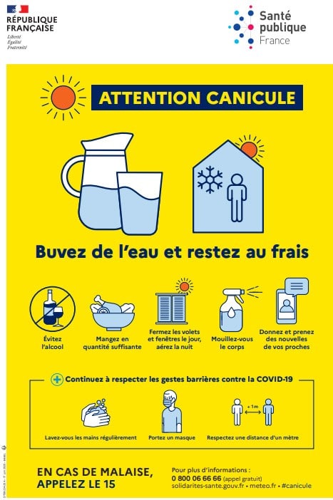 Attention à la canicule !